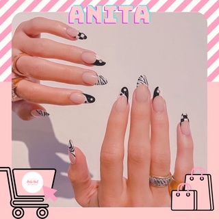 Nailbox móng giả thiết kế theo size khách kèm keo + dũa