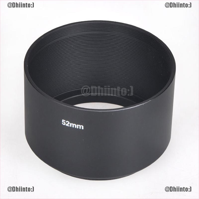 Loa Che Nắng Bằng Kim Loại 52mm Cho Canon Nikon Pentax Sony Olympus