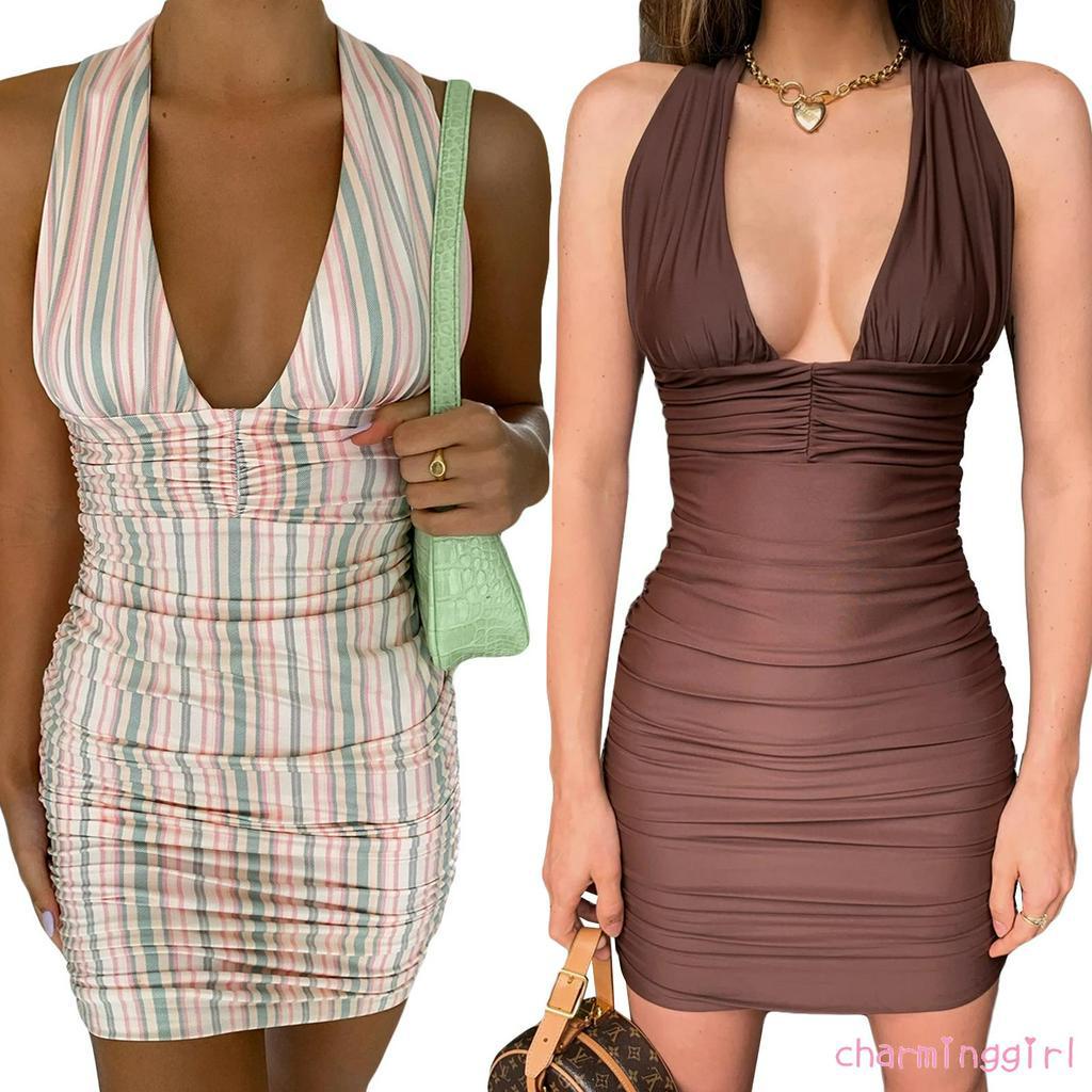 Đầm Dây Ôm Dáng Thời Trang Dành Cho Nữ