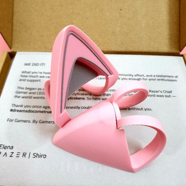 Tai mèo Razer Kitty gắn cho các loại tai nghe. | BigBuy360 - bigbuy360.vn