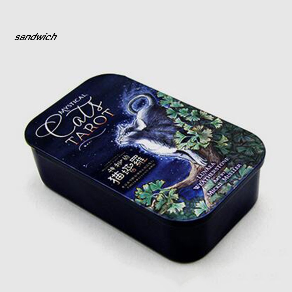 Bộ Bài Tarot Kiểu Dáng Cổ Điển Độc Đáo Kèm Hộp Đựng Tiện Dụng