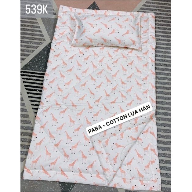 [ TẶNG GỐI ] CHĂN MỀN COTTON HÀN QUỐC CHO BÉ