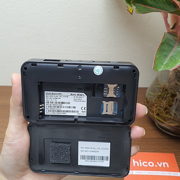 Bộ Phát Wifi 4G Di Động Olax MF6875, TABWD-E5885 Tốc Độ 300Mb , Hỗ trợ 1 Cổng LAN, Pin 2600mAh, Hỗ Trợ Kết Nối 32 user