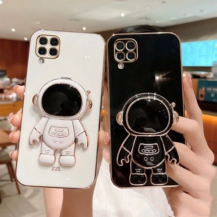 Ốp điện thoại samsung A12 Ốp Điện Thoại Họa Tiết Phi Hành Gia Kèm Giá Đỡ Cho Samsung A12 A22 4G M32 M12 A02S A03S A52S A32 A72 A22 5G A32 5G A52 YHY