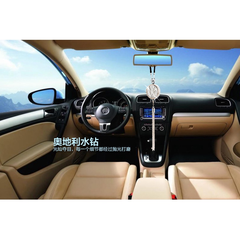 Mặt Dây Chuyền Đính Đá Pha Lê Hình logo Xe Hơi land Rover Cadillac Honda Ford Toyota Mazda Kia Nissan Hyundai Volkswagen