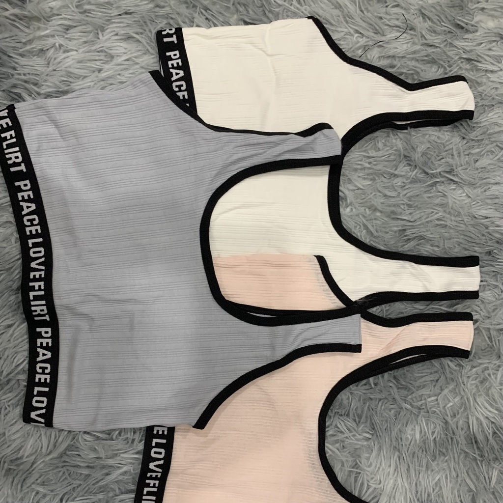 Áo bra thể thao nữ tập gym yoga dáng Croptop