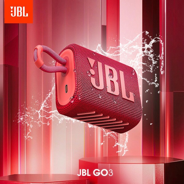 Loa Bluetooth 5.1 Không Dây Jbl-Go3 Và Phụ Kiện