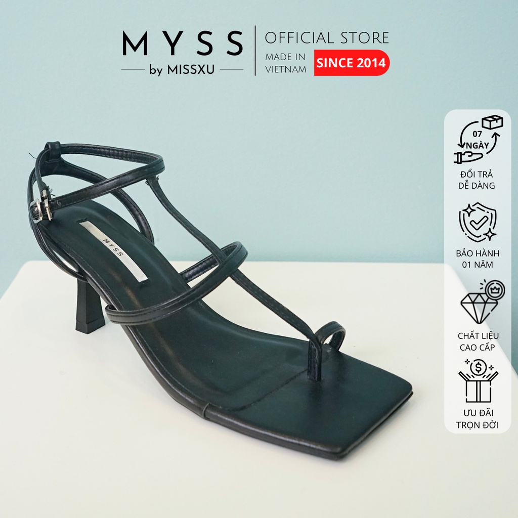 Giày sandal nữ chiến binh xỏ ngón 5cm thời trang MYSS - SD76