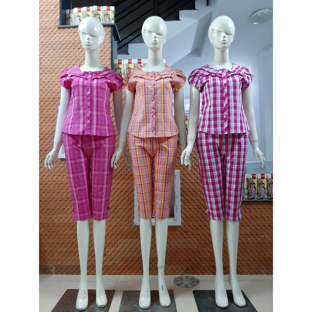 Đồ Bộ Kate Nữ Lửng mặc Nhà, Chất Đẹp, Dày Dặn