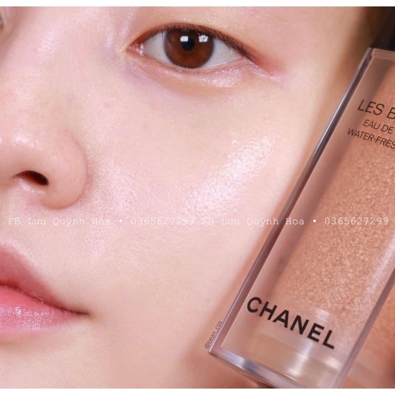 Kem nền tươi Chanel Les beiges Eau De Teint Tông Light sáng