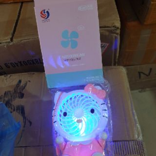 Quạt mini cầm tay hello Kitty