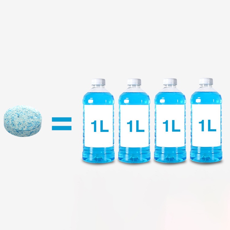 Viên Sủi Rửa Kính Ô Tô, Viên Nén Làm Sạch Kính Chắn Gió Triệt Để