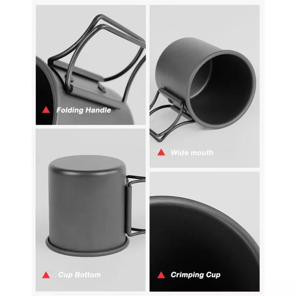 Set Cốc / Muỗng / Nĩa Tiện Dụng Mang Theo Du Lịch Cắm Trại