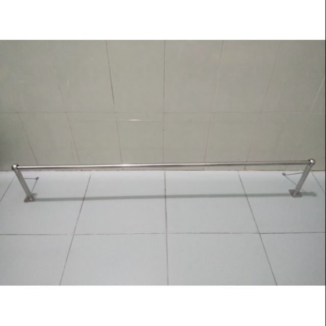 giàn phơi quần áo đóng tường dài 1,5m, 100% inox giá tại xưởng. giàn phơi quần áo