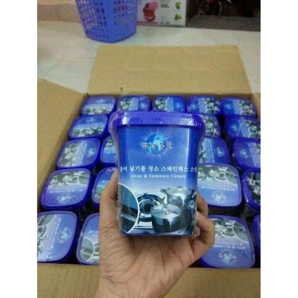 Bột Tẩy Xoong Nồi Đa Năng - Tẩy Rửa Mọi Vết Bẩn Cứng Đầu.