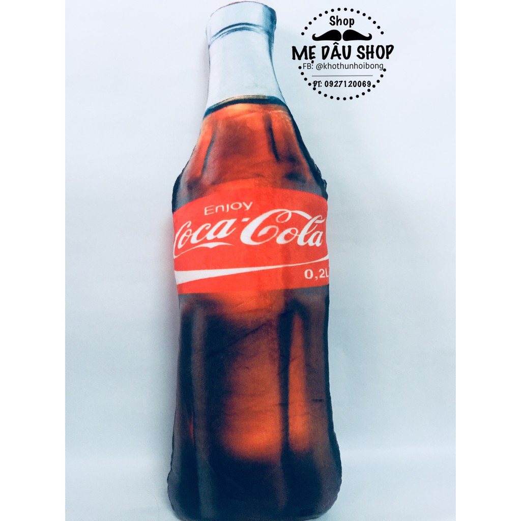 GỐI ÔM COCA (70cm) CAO CẤP GIẢM GIÁ RẺ NHẤT KHUYẾN MÃI SIÊU RẺ