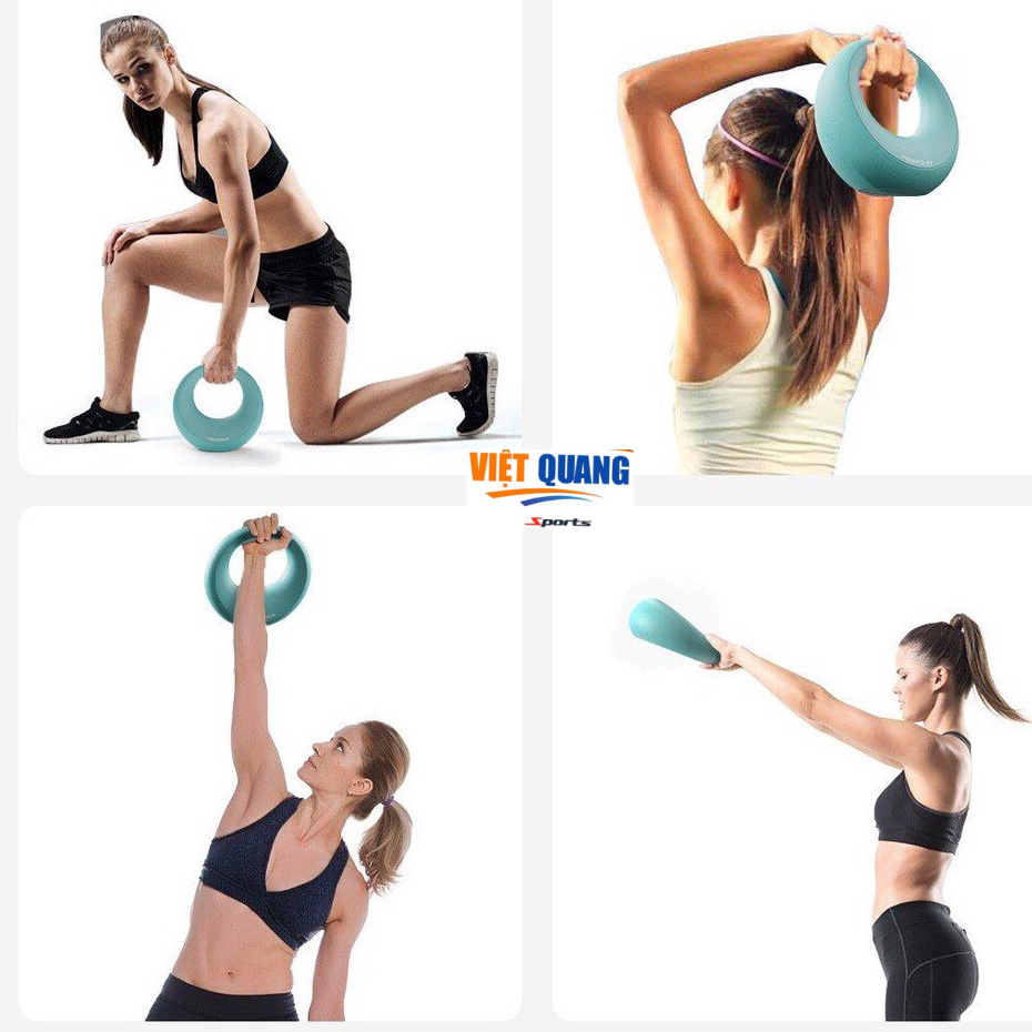 Tạ ấm,tạ chuông FED 2.25KG,4.5KG,6.75KG hình mặt trăng Dumbbells,gym,tập thể dục tại nhà dành cho nam,nữ