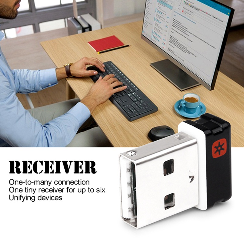 Usb Nhận Tín Hiệu Không Dây Cho 6 Thiết Bị Logitech MX M905 M950 M505