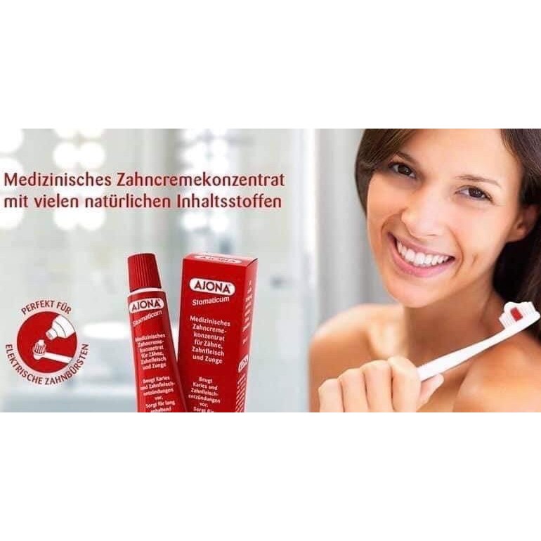 KEM ĐÁNH RĂNG AJONA TUÝP 25ML LOẠI BỎ CAO VÀ CHỐNG VIÊM LỢI