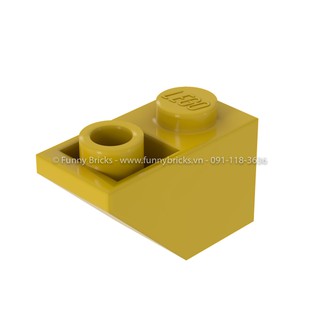 Lego wedo slope 45° 2 x 1 inverted – flame yellowish orange