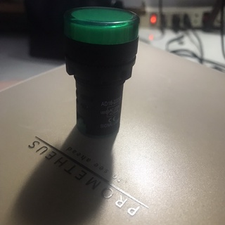 Đèn báo pha đỏ, vàng , xanh lá phi 22 220v