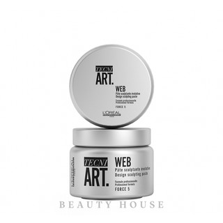 Sáp tạo kiểu Loreal Tecni Art Web Design Sculpting Paste 150ml, độ cứng 5