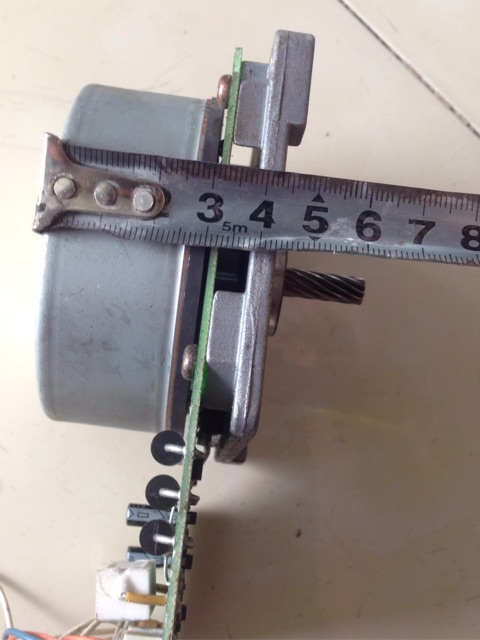 Motor DC 12-24v trục 8mm brushless loại to