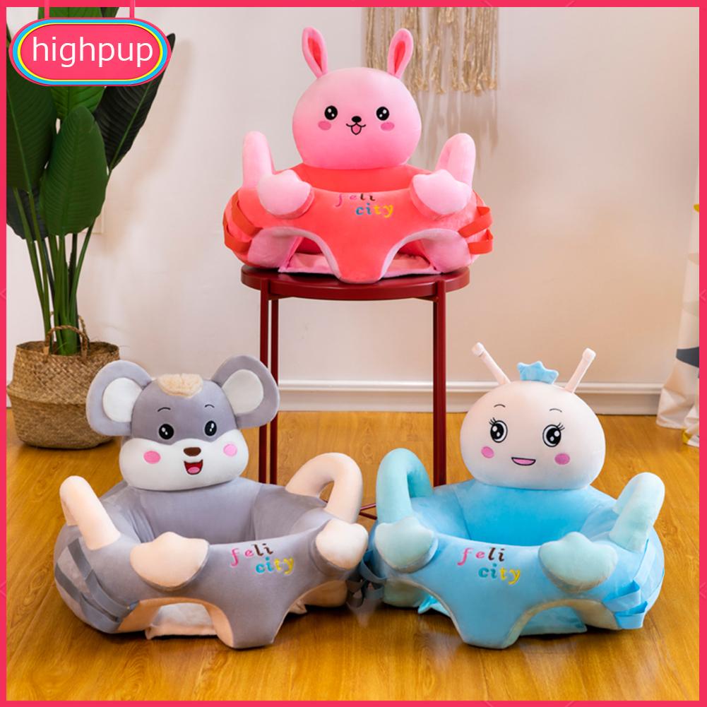 Ghế Bông Tập Ngồi Họa Tiết Hoạt Hình Dễ Thương Xinh Xắn Cho Bé
