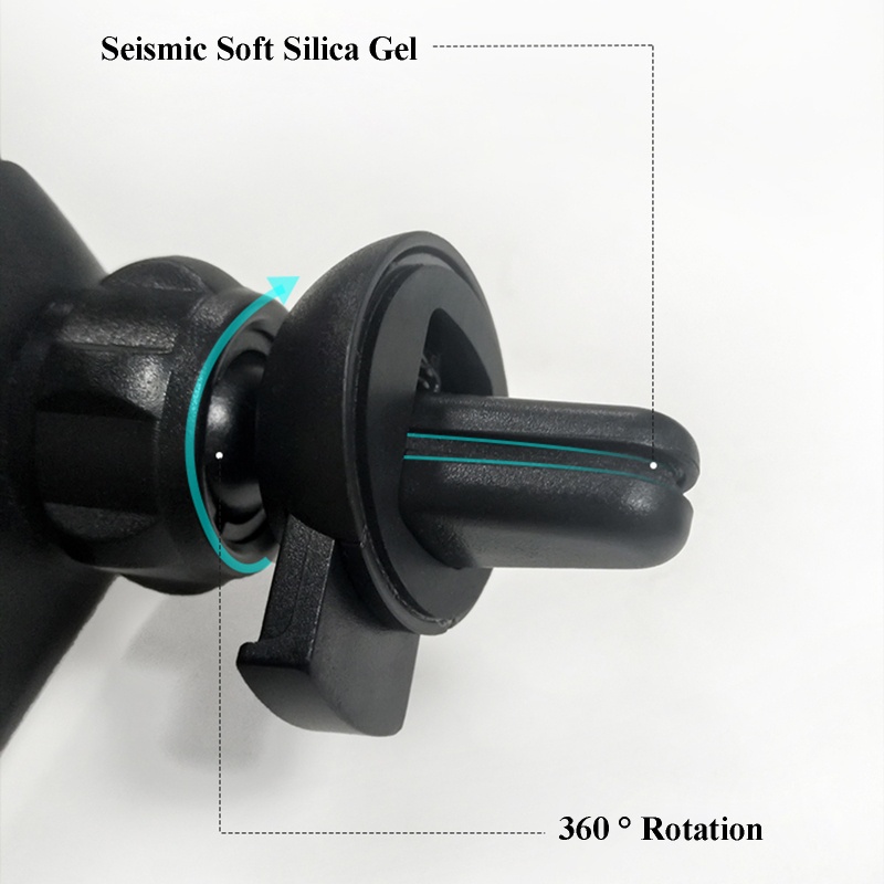 Giá Đỡ Điện Thoại Kiêm Sạc Điện Thoại Trên Xe Hơi 15W Cho Iphone13 / 12 / 11 / S20 / S10 / S9 /