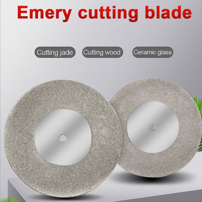 Đĩa Cắt Kim Cương 50 / 60mm Kèm Trục 3mm Tiện Dụng