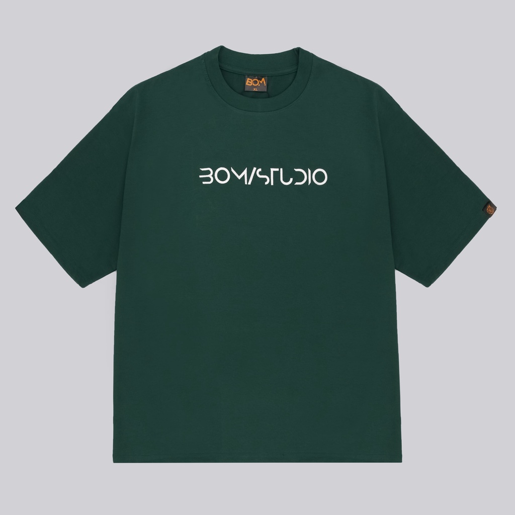 Áo thun STUDIO nam nữ - Áo phông Unisex vải Cotton - Bom Mode
