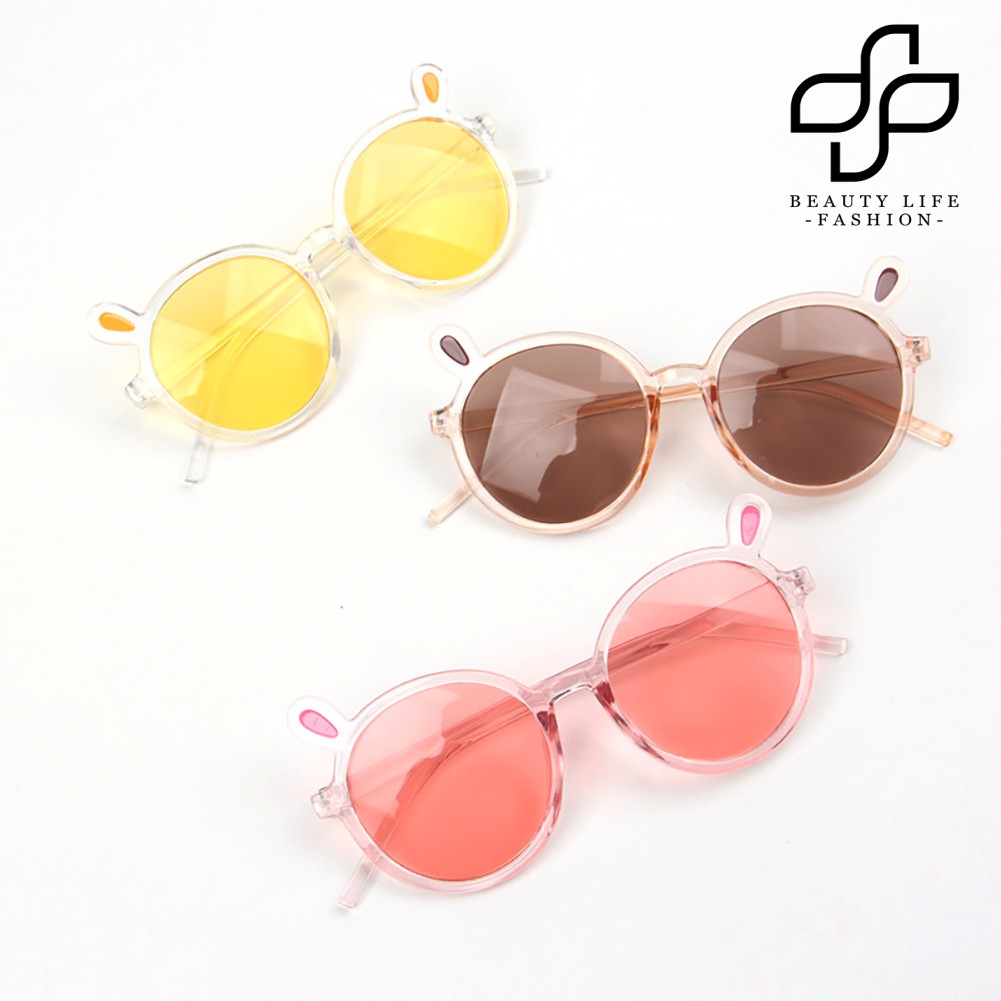 Kính Mát Hình Thỏ Dễ Thương Cho Bé Gái