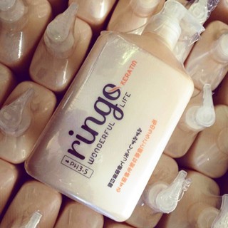 SIÊU PHỤC HỒI HƯ TỔN CHO TÓC KERATIN RINGO 550ML
