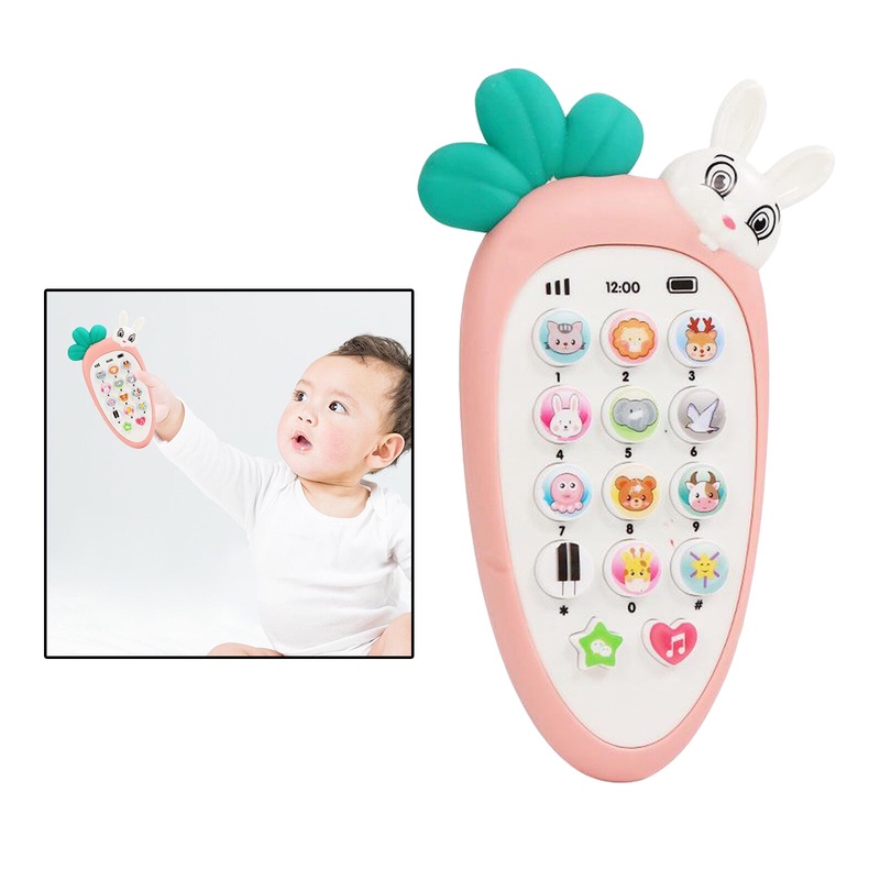Điện Thoại Đồ Chơi Phát Nhạc Cho Bé 0-6 Tuổi Y189