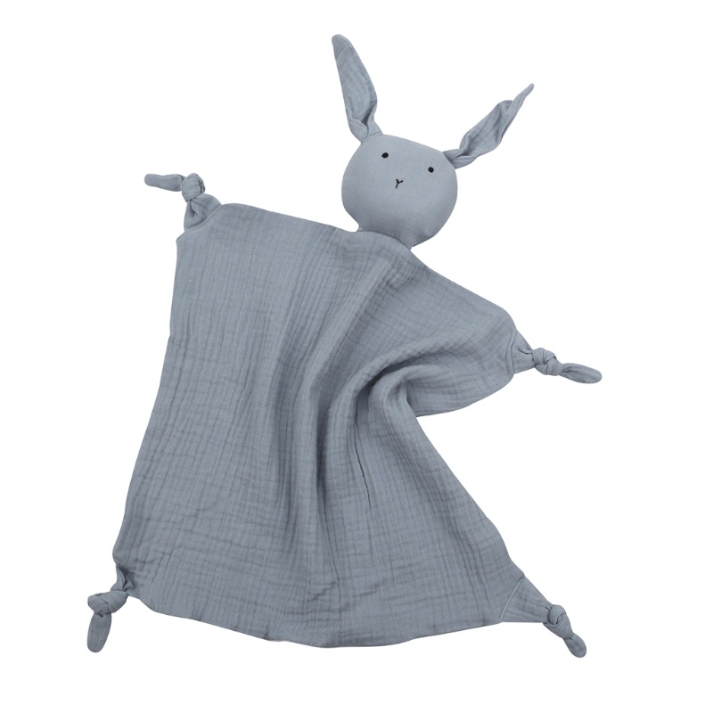 Khăn Hình Thỏ Bằng Cotton Mềm Mại Cho Bé