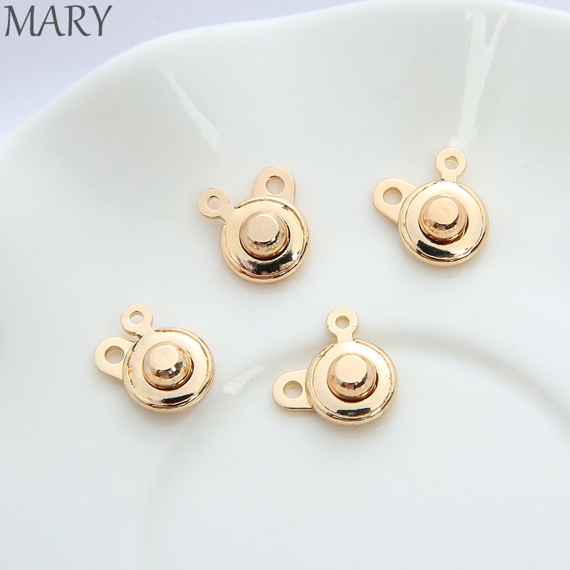 Hạt Ngọc Trai Đồng 14K Màu Vàng Đồng Làm Vòng Cổ Thủ Công diy