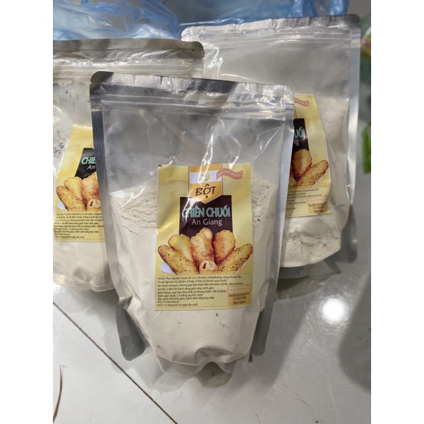 Bột chiên chuối thơm ngon giòn gói 1kg