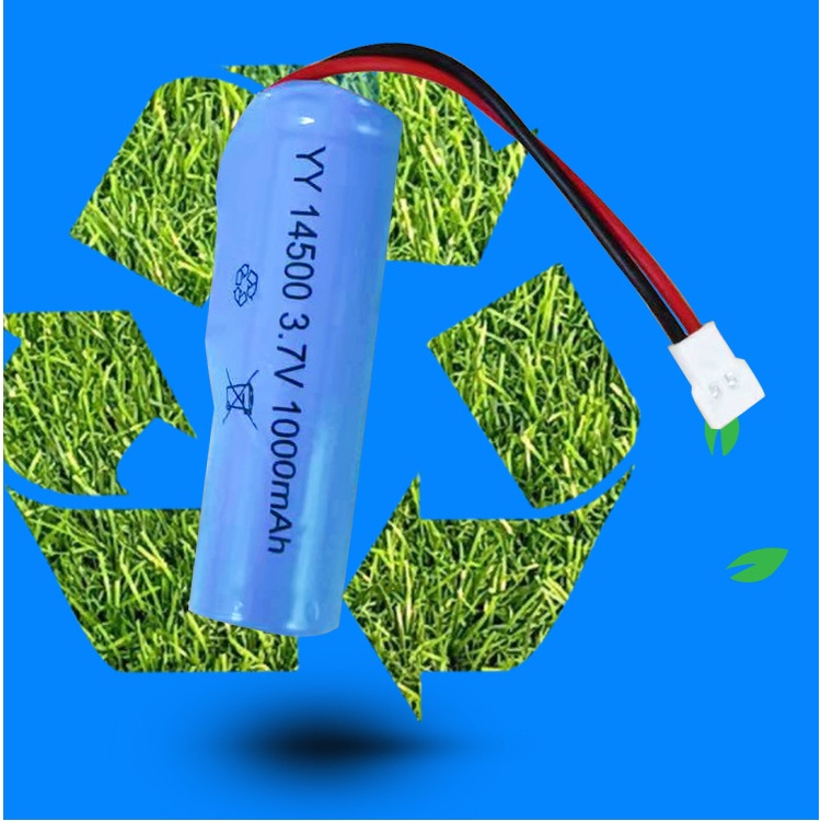 Pin sạc 14500 3.7v dung lượng 1000mah đầu nối XH2.54 dùng cho xe điều khiển từ xa WDL D12 1:16