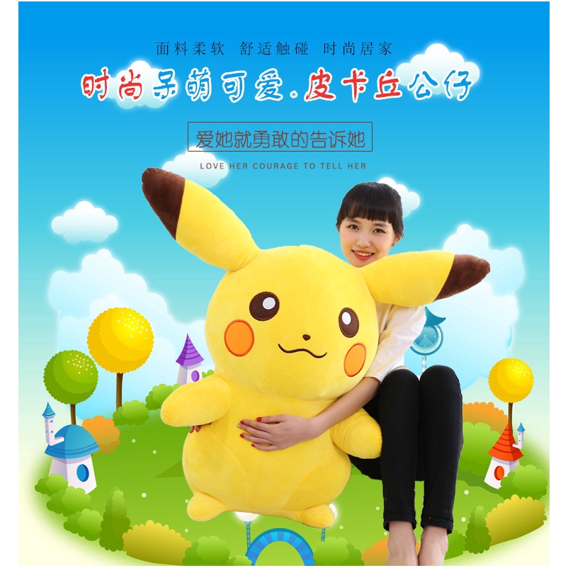 Thú Nhồi Bông Hình Pikachu Đáng Yêu