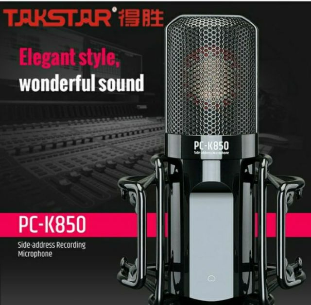 MICRO THU ÂM CHUYÊN NGHIỆP LIVESTREAM TAKSTAR PC-K850