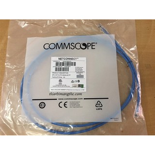 Dây mạng commscope 2m Cat6 7Feet Blue
