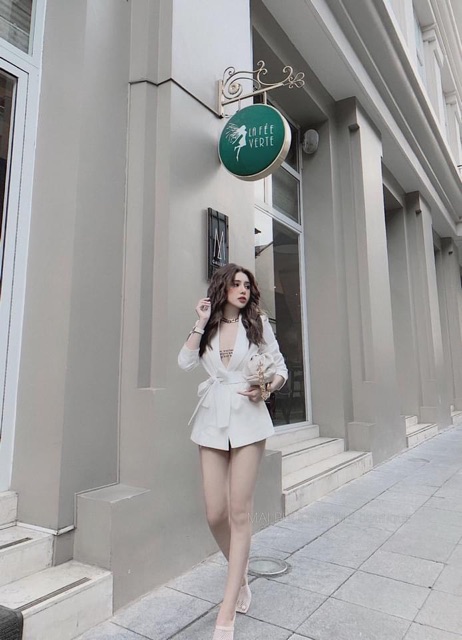 [Mã WASTMAY giảm 15% tối đa 30K đơn 150K] BÁN SỈ ÁO VEST ĐEN TRẮNG KÈM ĐAI CHO NỮ | BigBuy360 - bigbuy360.vn