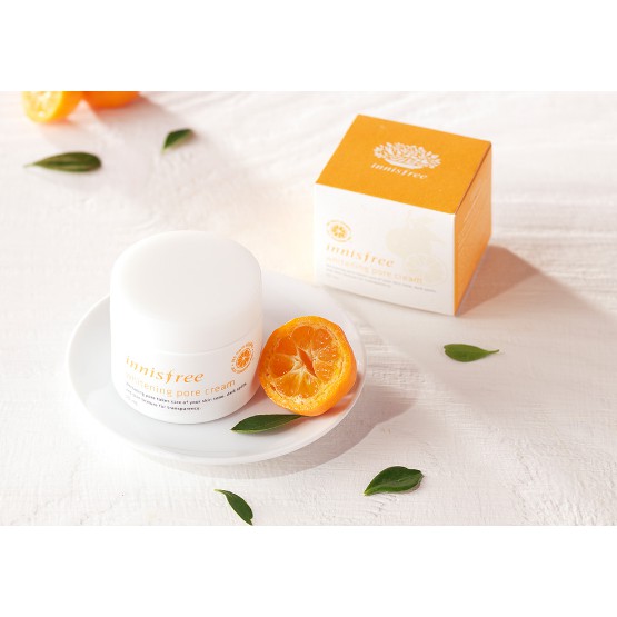 Mặt Nạ Ngủ trắng da se khít lỗ chân lông  Innisfree Whitening Pore Sleeping Pack trắng da se khít lỗ chân lông