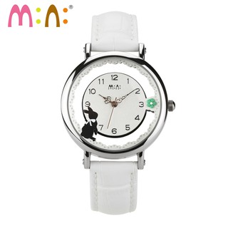 Đồng hồ nữ handmade 3D Mini World Watch Torso Hàn Quốc -Mini 2060 Trắng