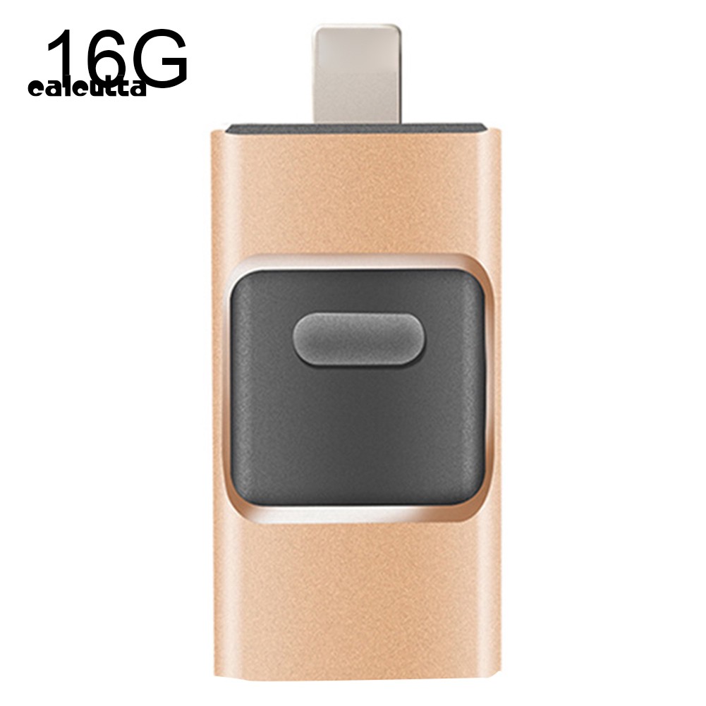 ✡YYJ✡8/16/32/64G 3 in 1 OTG USB 3.0 Flash Drive U Disk Memory Stick for Phone PC