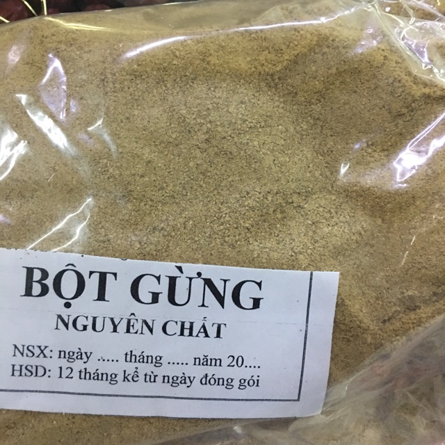 Bột gừng nguyên chất 500g