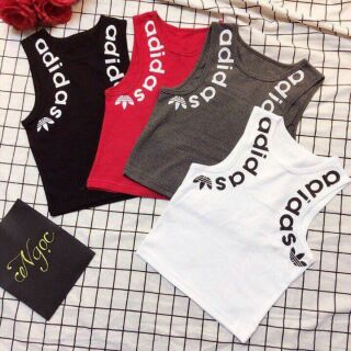 Áo croptop adidas