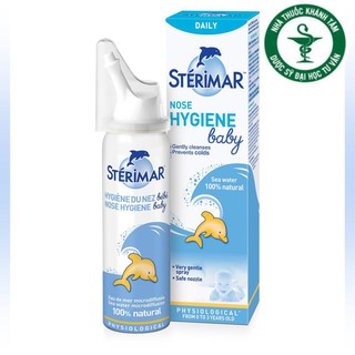 ! Xịt muối biển cá heo Sterimar 50ml