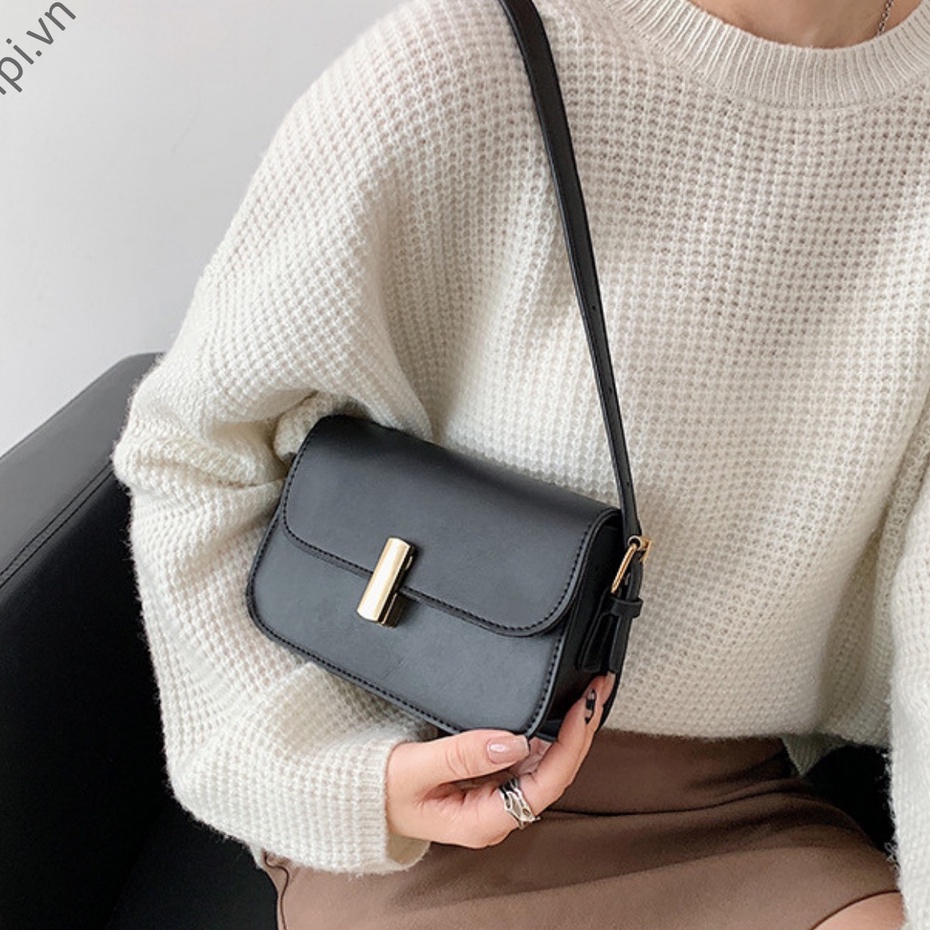 Túi Xách Nữ Kẹp Nách Mini Đeo Chéo Phong Cách Retro Thời Trang Latipi M128