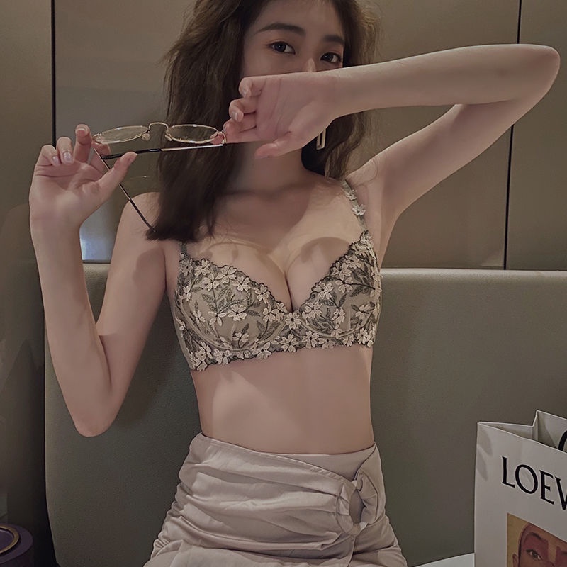 Áo Ngực Nữ Push Up Size Nhỏ Lớn Quần Lót Mềm Mại Phụ Kiện Dây Push Up Dày Phẳng Ngực Chuyên Dụng Áo Ngực girlbra